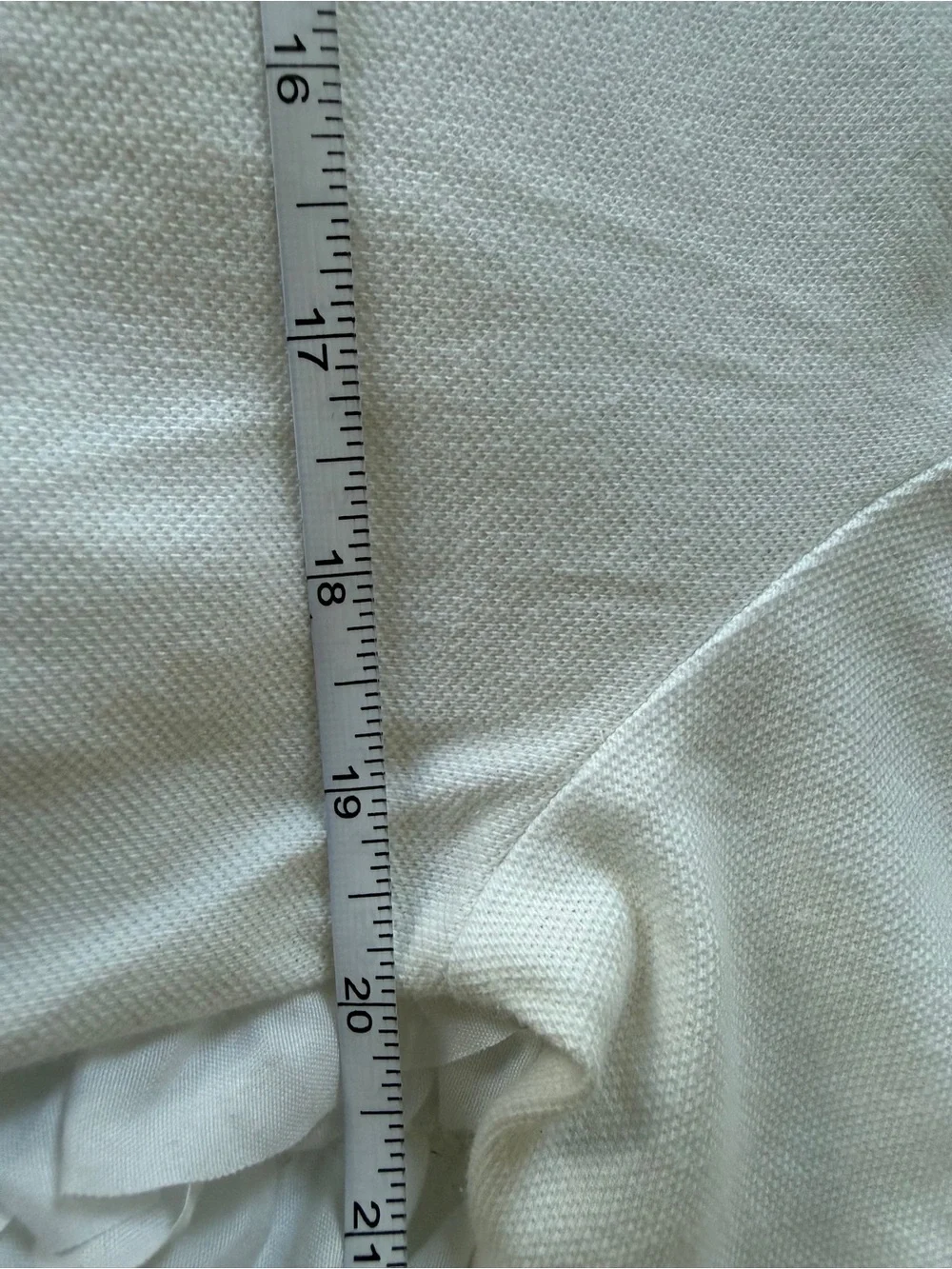 Polo by Ralph Lauren White Short-Sleeve Cotton Polo Shirt Size M
